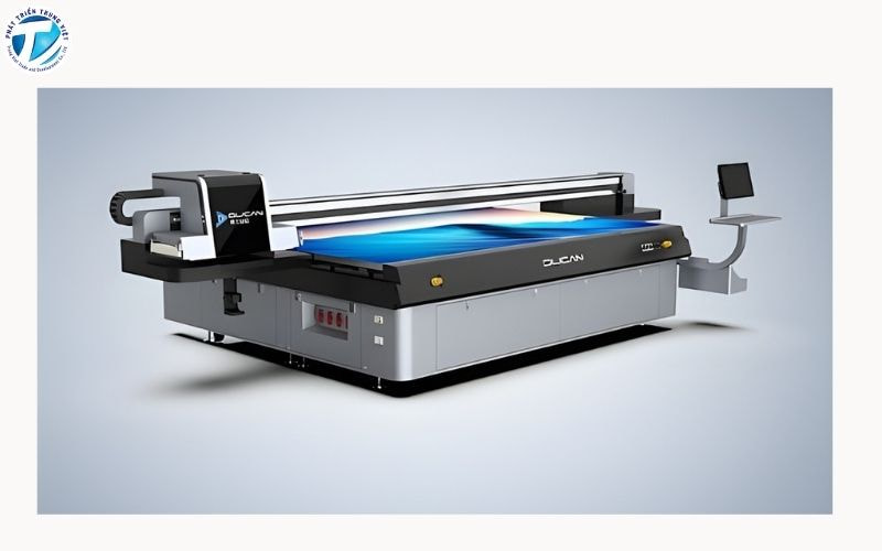 Máy in kim loại là dòng máy in có khả năng in trực tiếp lên bề mặt kim loại